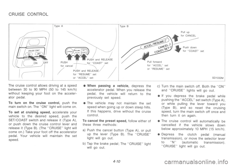 NISSAN 300ZX 1991  Owners Manual 