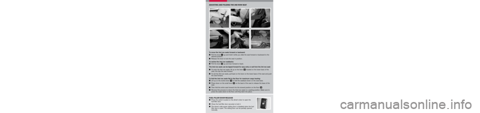 NISSAN QUEST 2007 V42 / 3.G Quick Reference Guide 
QR7E-0V42U0																											 Printing:	March	2006	(08)
Nissan,	 the	Nissan	 Brand	Symbol,	 “SHIFT_”	 tagline,	Z	and	 Nissan	 model	names	 are	Nissan	 trademarks.	
©2006	 Nissan	North	A