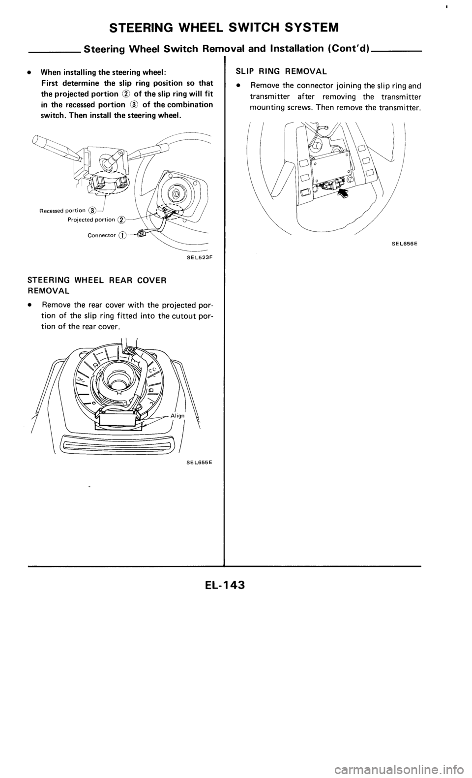 NISSAN 300ZX 1985 Z31 Electrical System Workshop Manual 