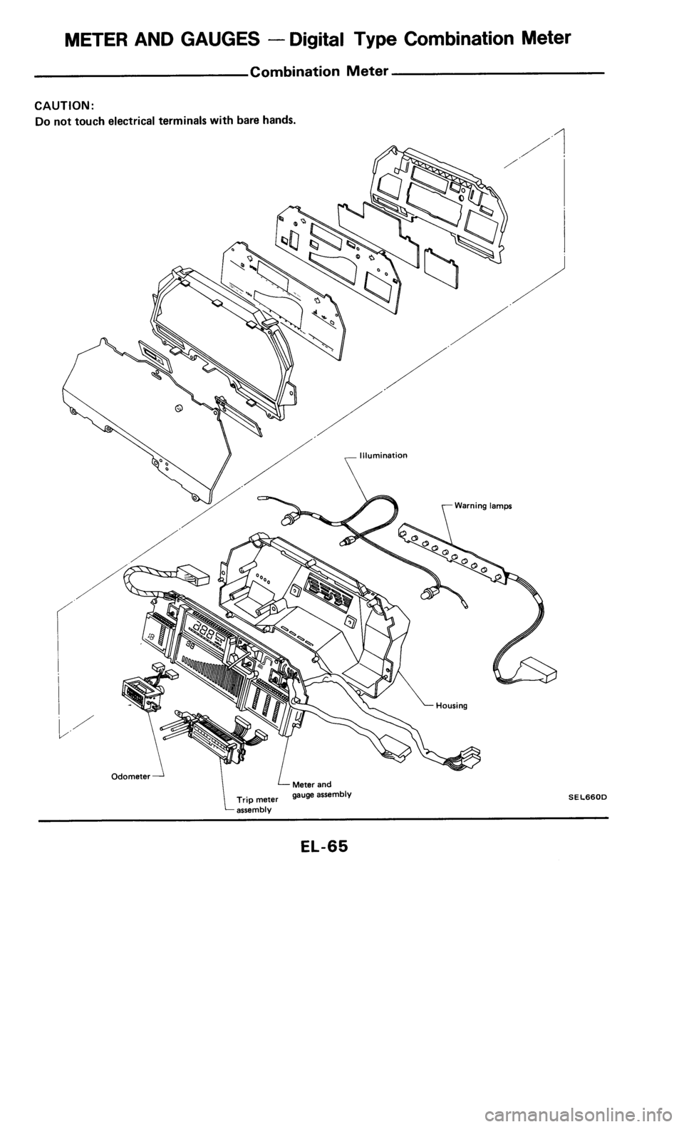 NISSAN 300ZX 1985 Z31 Electrical System Workshop Manual 