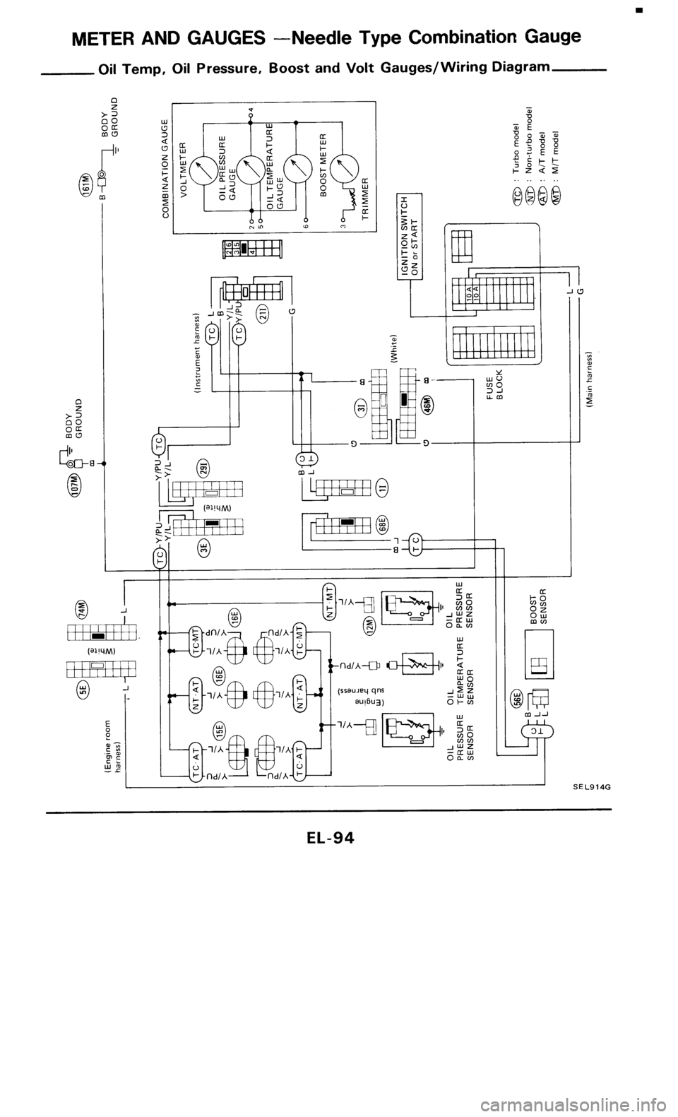 NISSAN 300ZX 1985 Z31 Electrical System Workshop Manual 