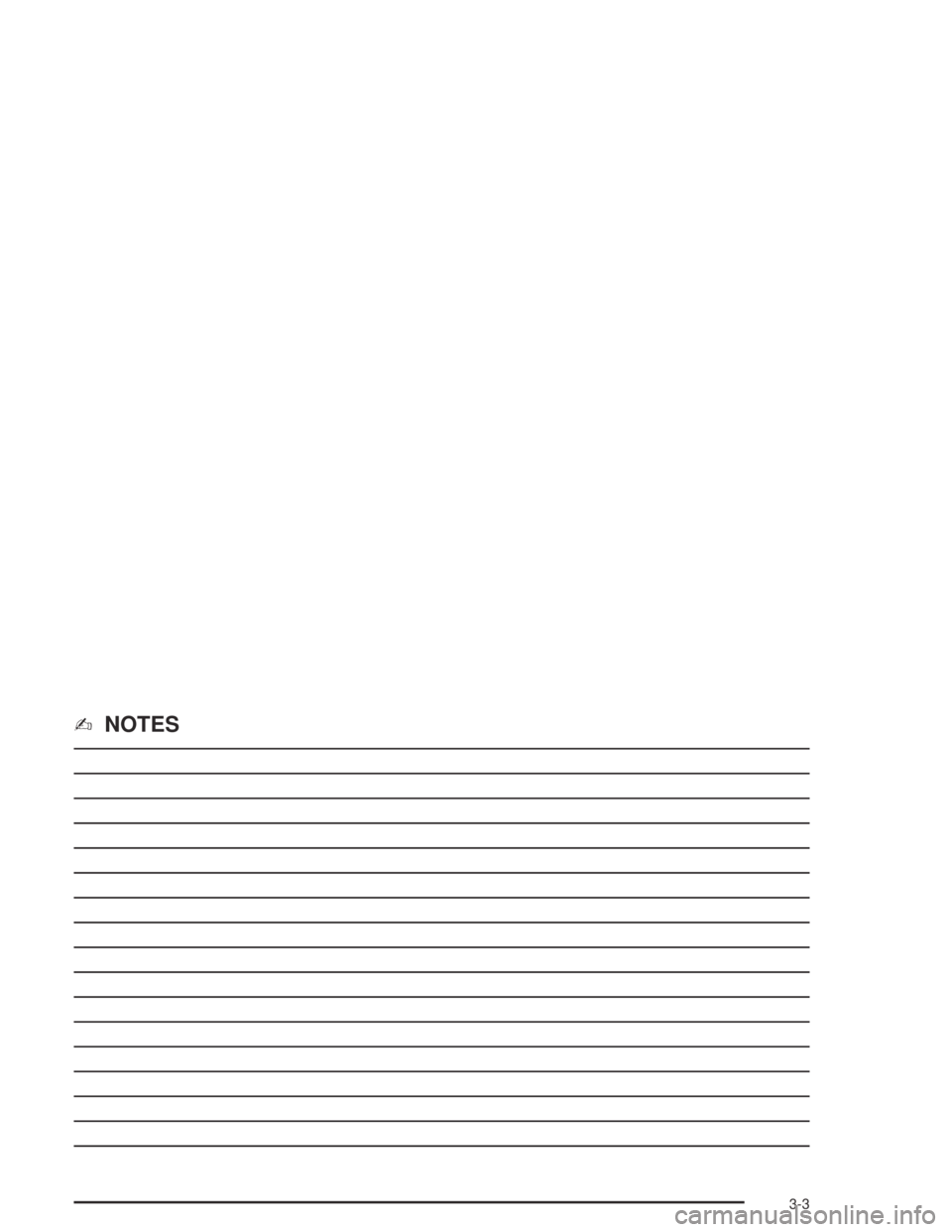 PONTIAC BONNEVILLE 2004  Owners Manual ✍NOTES
3-3 
