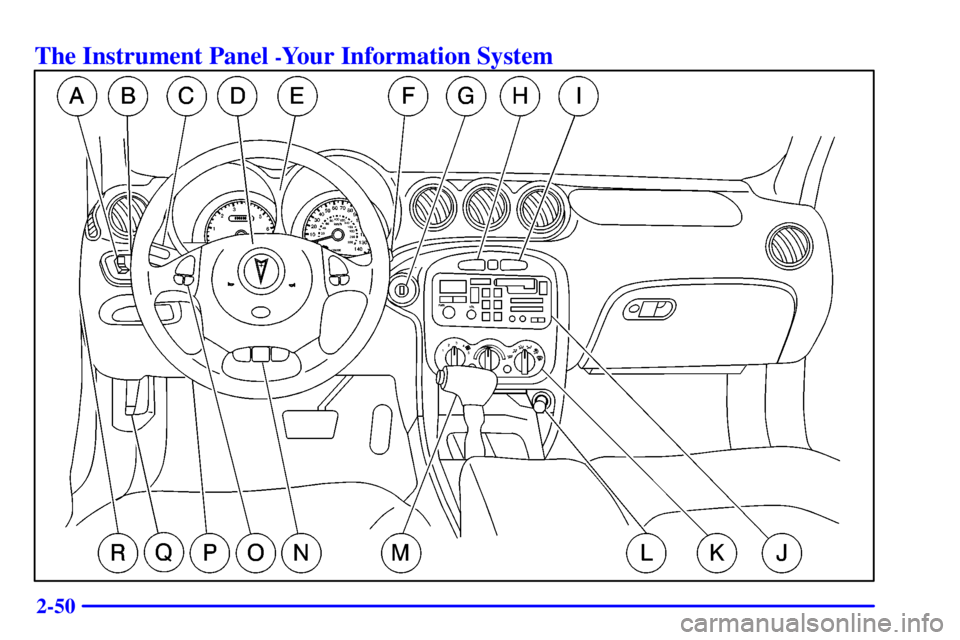 PONTIAC GRAND AM 2000  Owners Manual 2-50
The Instrument Panel -Your Information System 