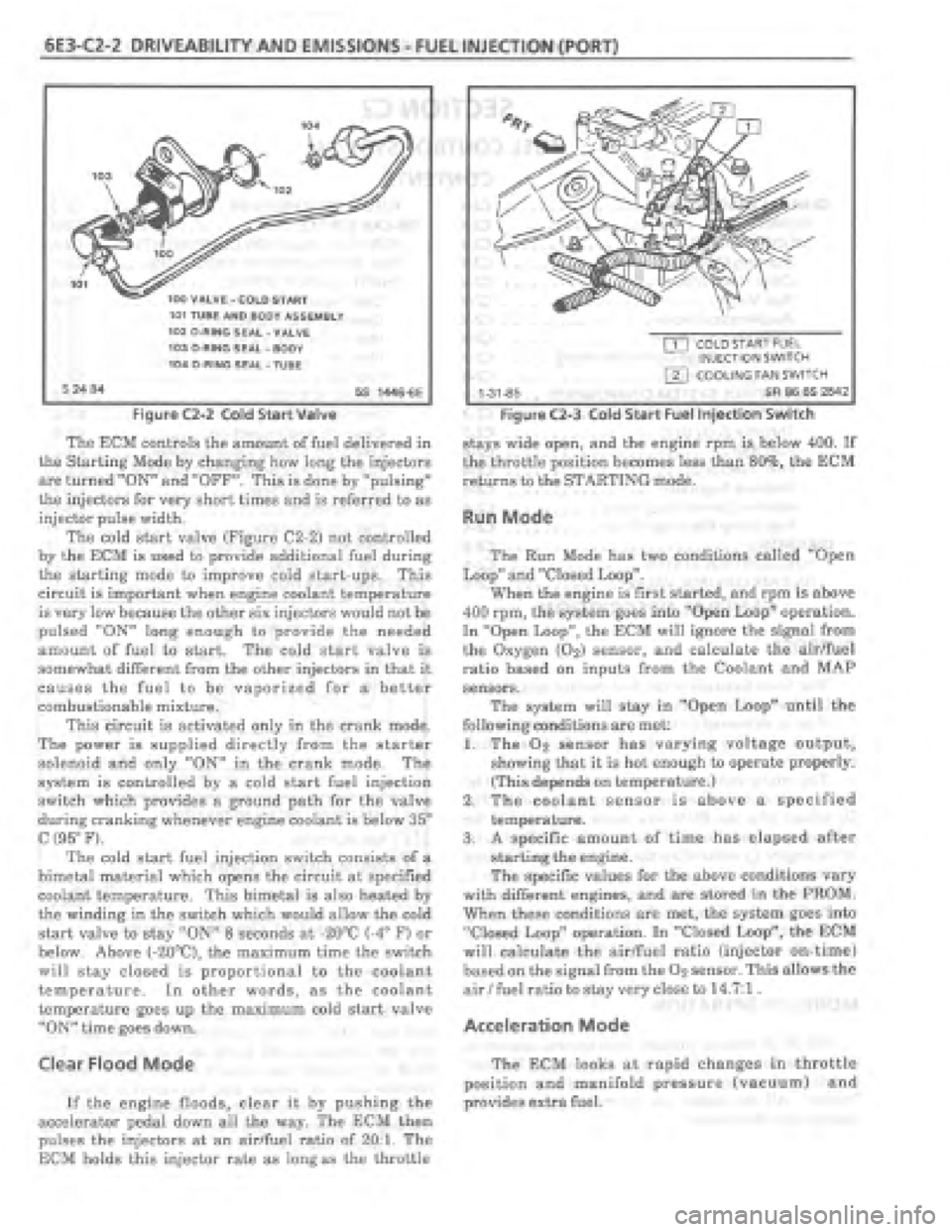 PONTIAC FIERO 1987  Service Repair Manual 