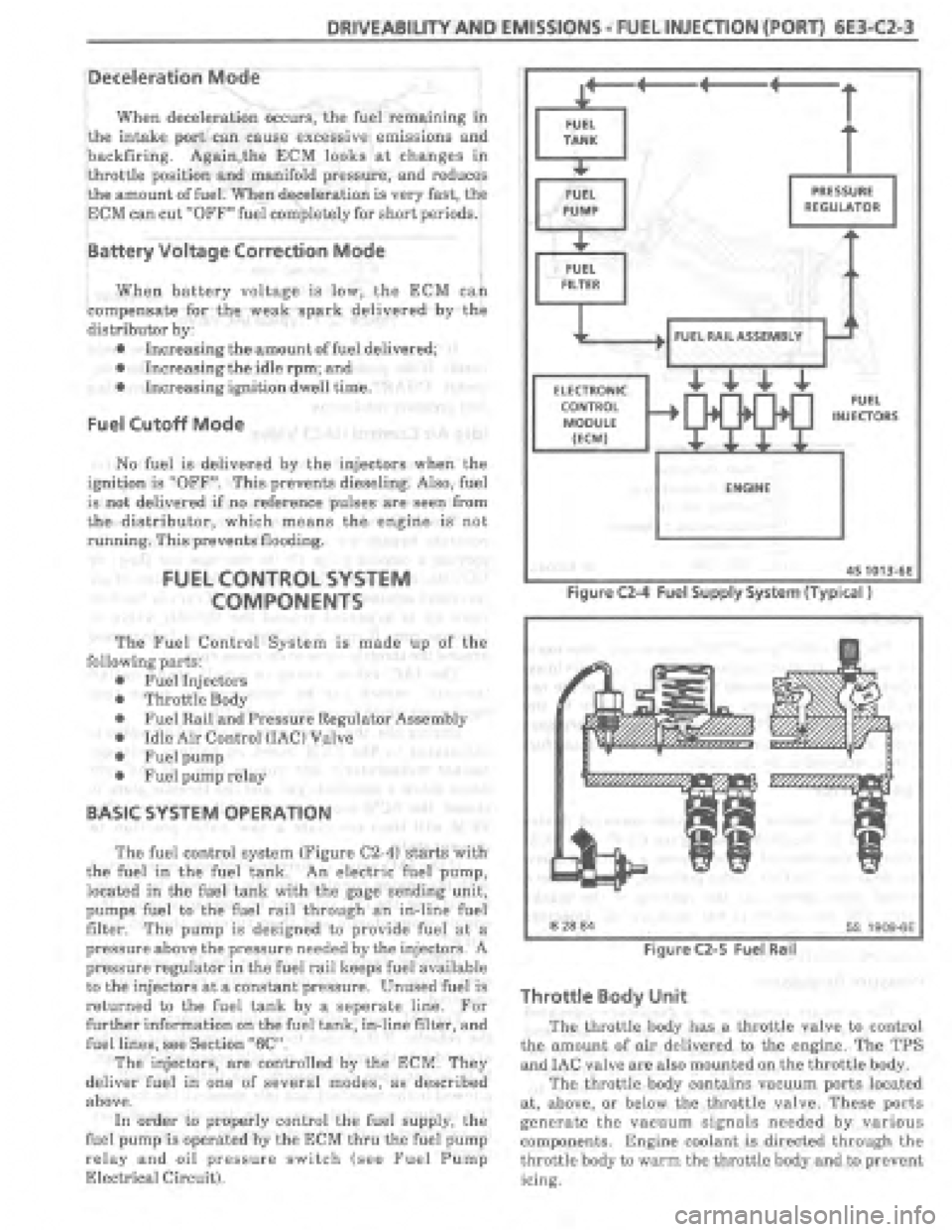 PONTIAC FIERO 1987  Service Repair Manual 