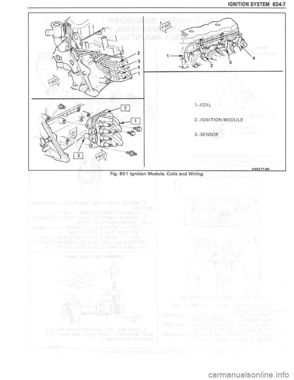 PONTIAC FIERO 1987  Service Repair Manual 