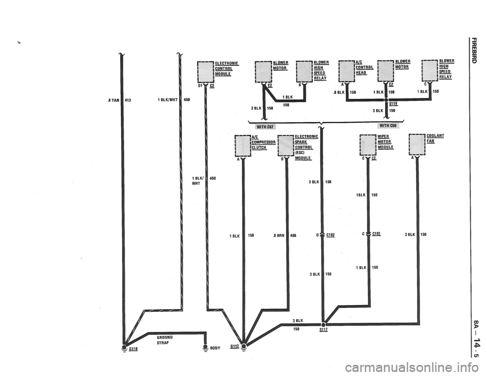 PONTIAC FIERO 1988  Service Repair Manual 