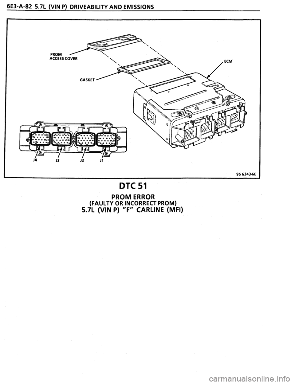 PONTIAC FIREBIRD 1993  Service Repair Manual 