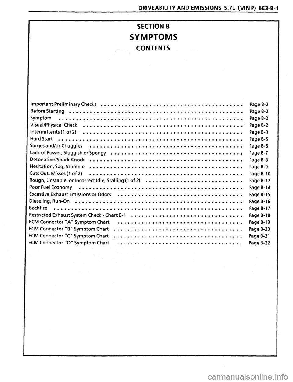 PONTIAC FIREBIRD 1993  Service Repair Manual 