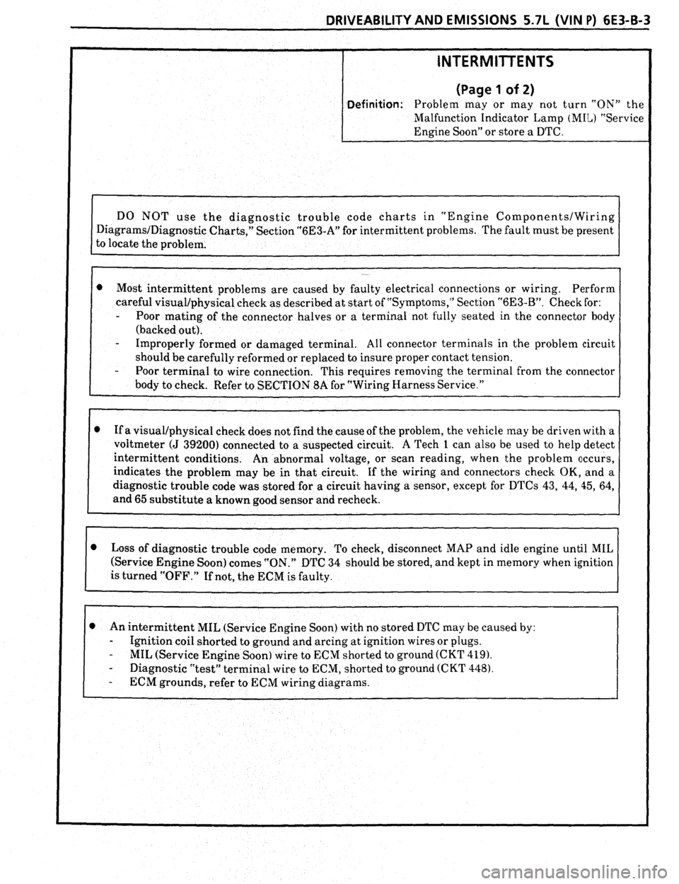 PONTIAC FIREBIRD 1993  Service Repair Manual 