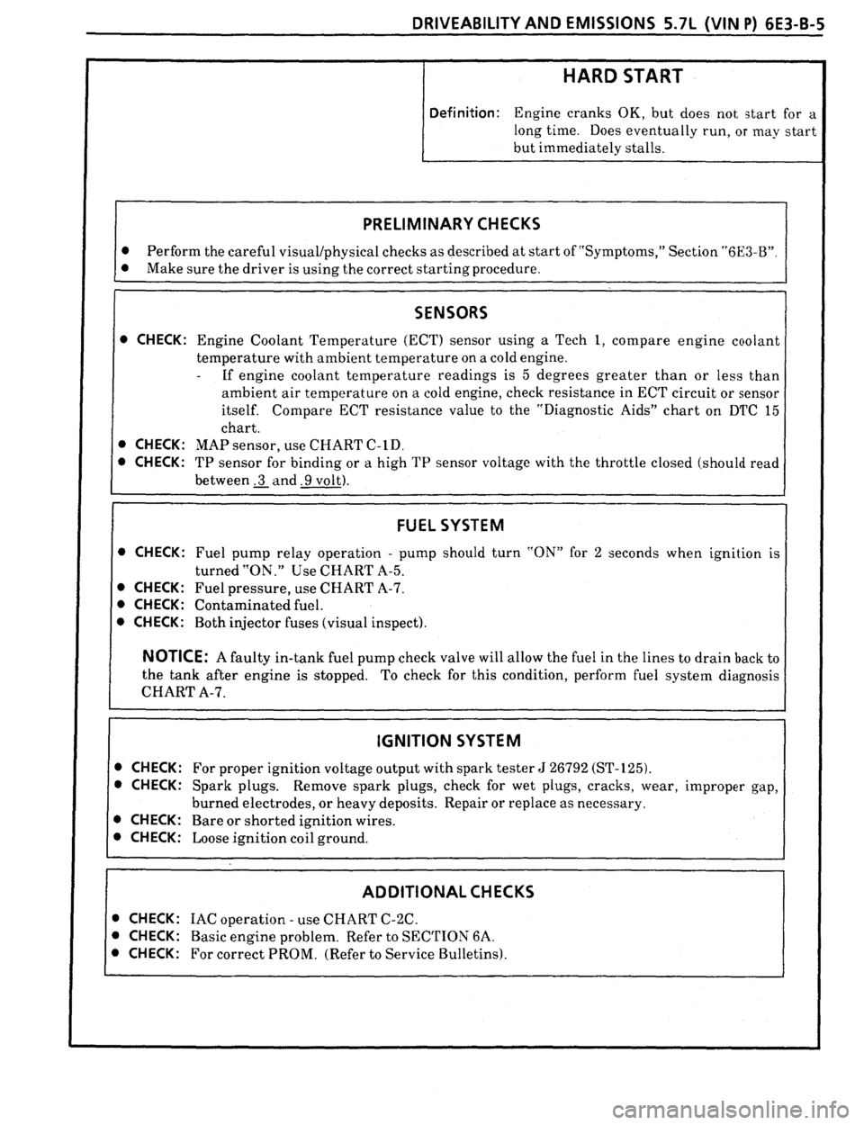 PONTIAC FIREBIRD 1993  Service Repair Manual 