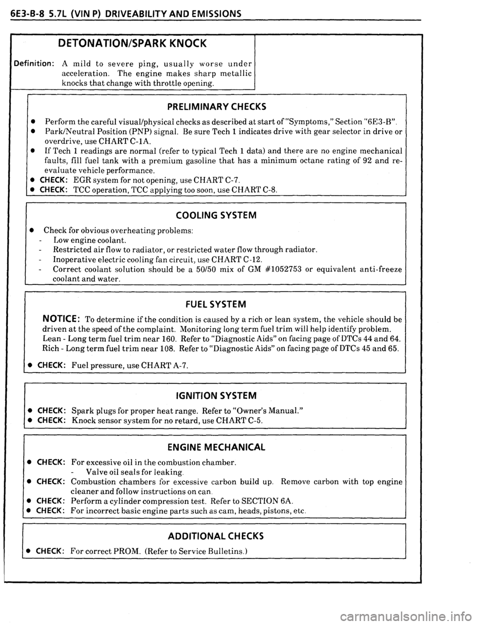 PONTIAC FIREBIRD 1993  Service Repair Manual 