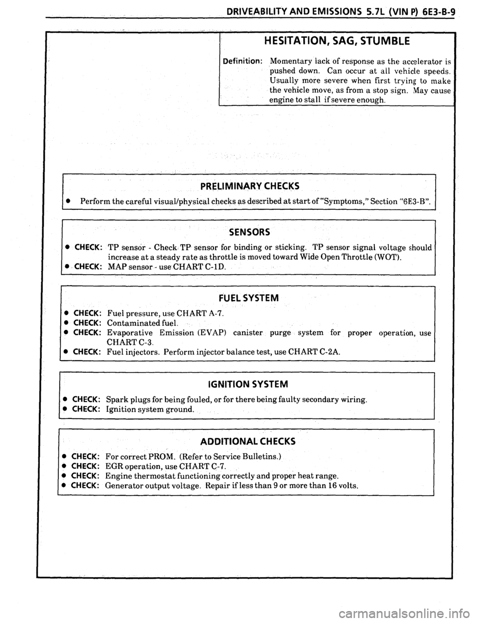 PONTIAC FIREBIRD 1993  Service Repair Manual 