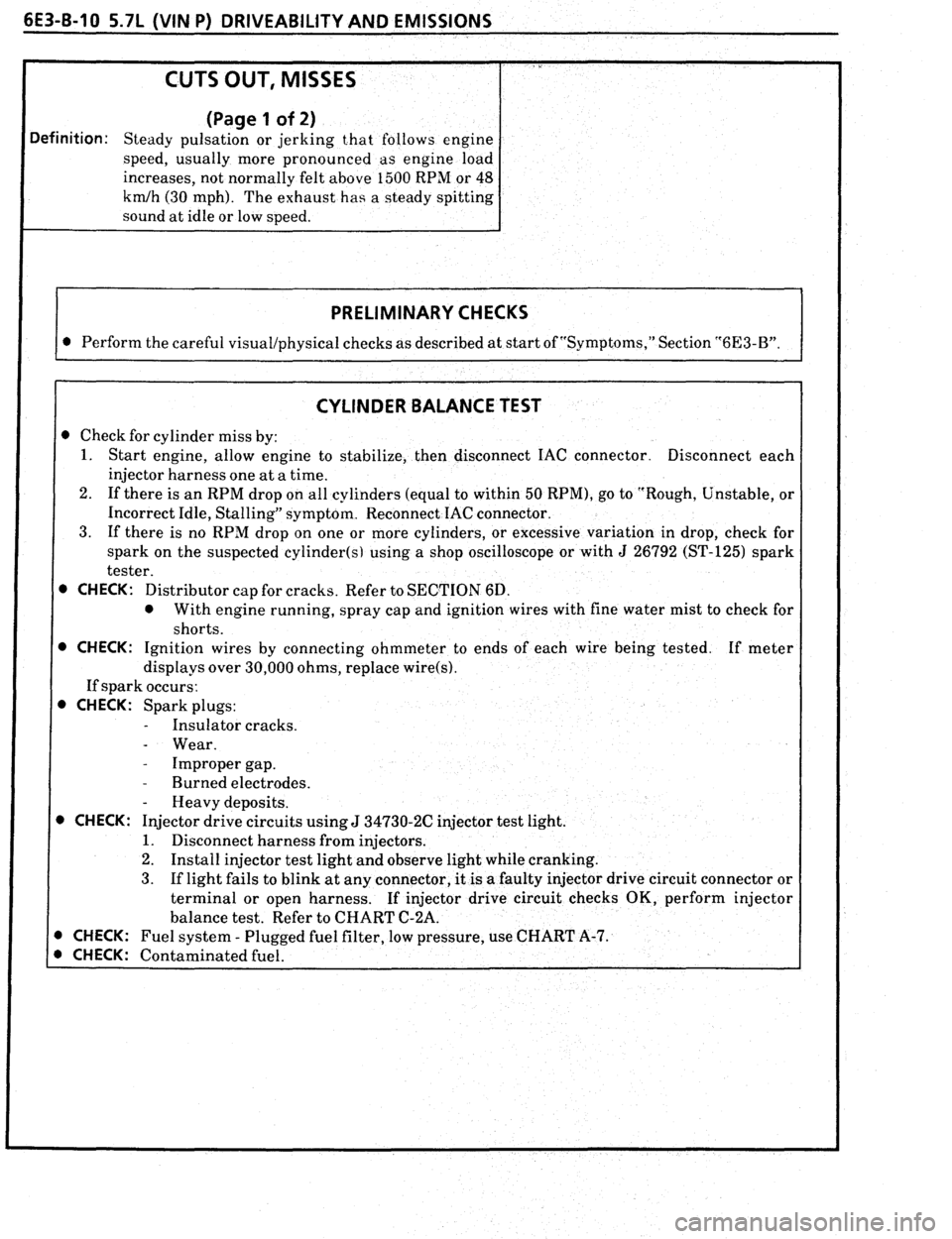 PONTIAC FIREBIRD 1993  Service Repair Manual 