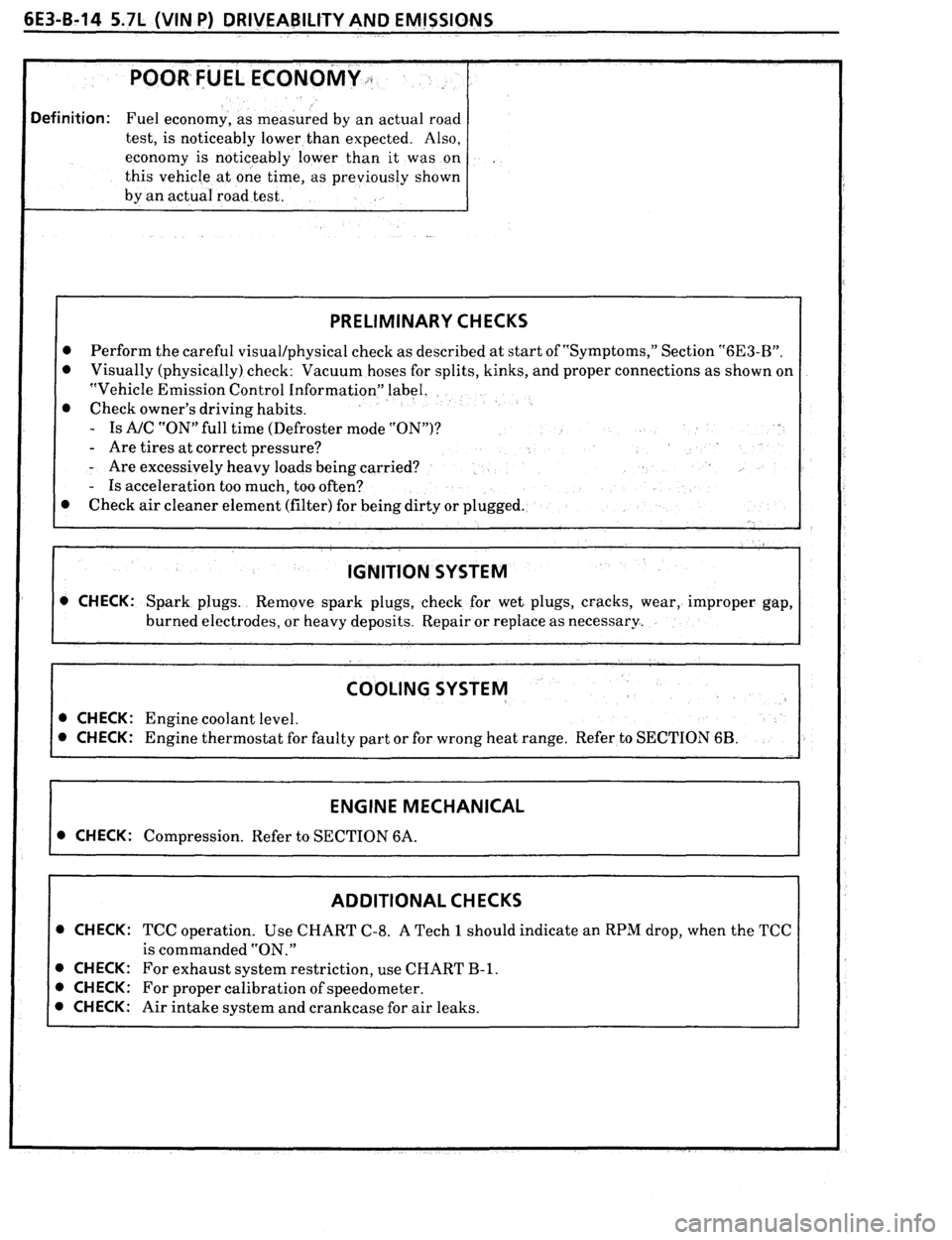 PONTIAC FIREBIRD 1993  Service Repair Manual 