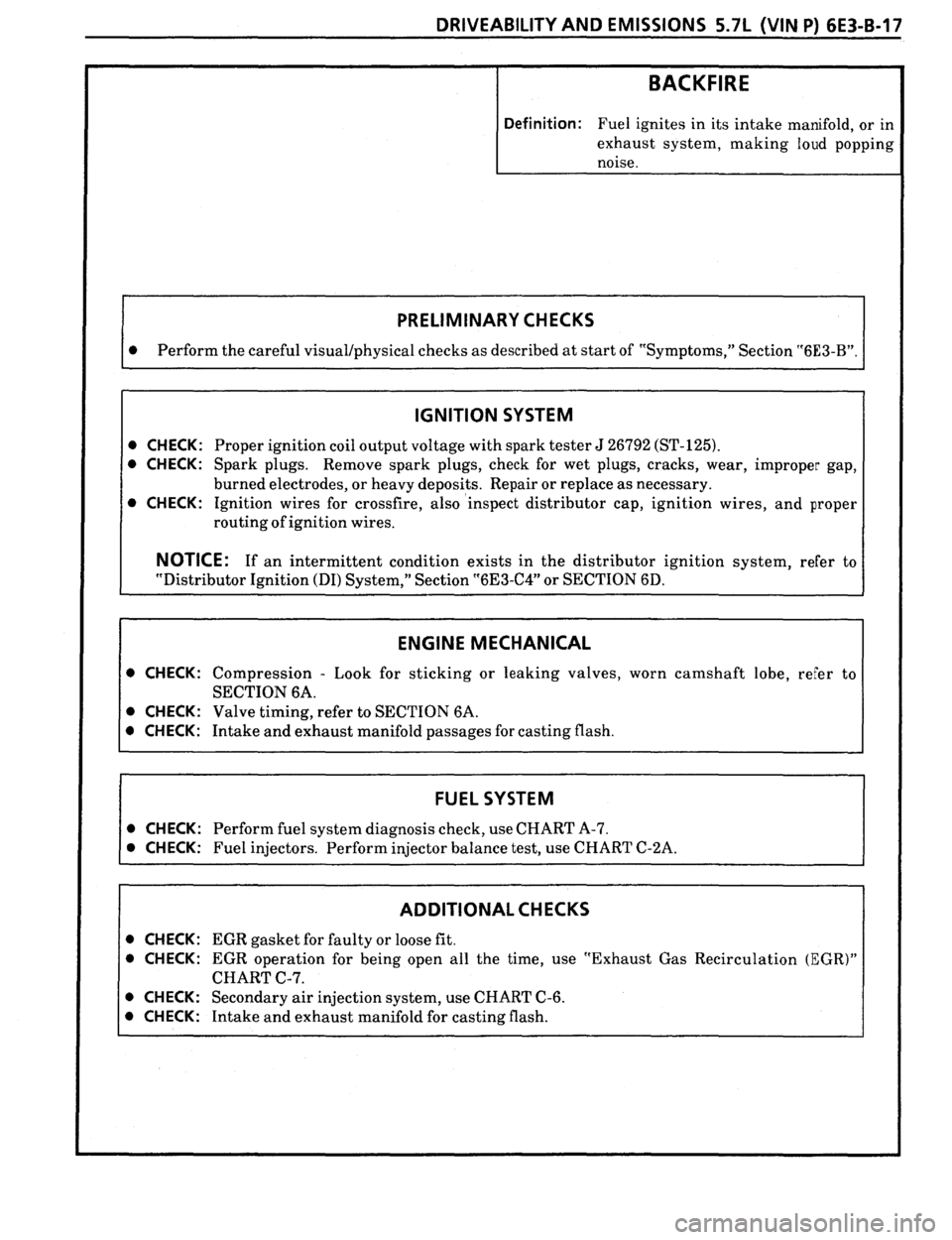 PONTIAC FIREBIRD 1993  Service Repair Manual 