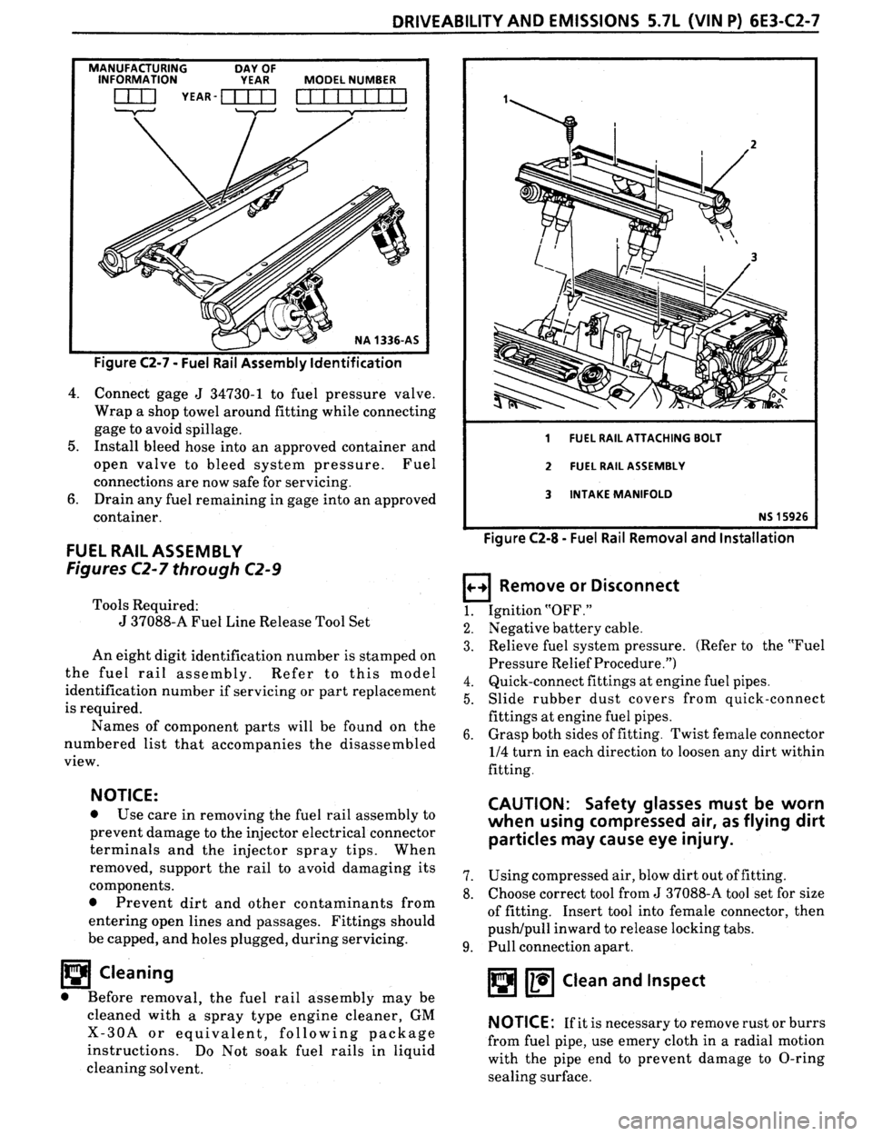 PONTIAC FIREBIRD 1993  Service Repair Manual 