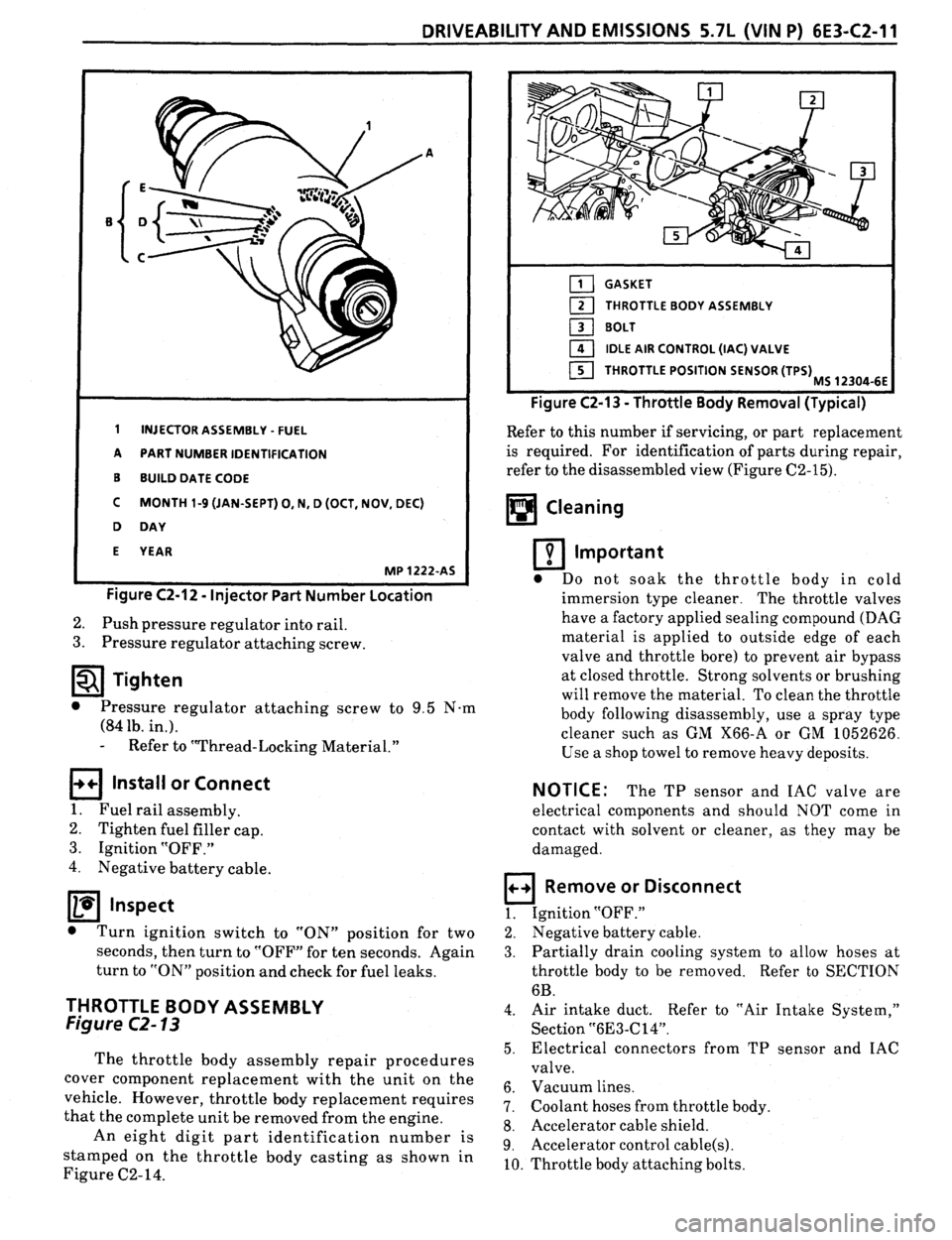 PONTIAC FIREBIRD 1993  Service Repair Manual 