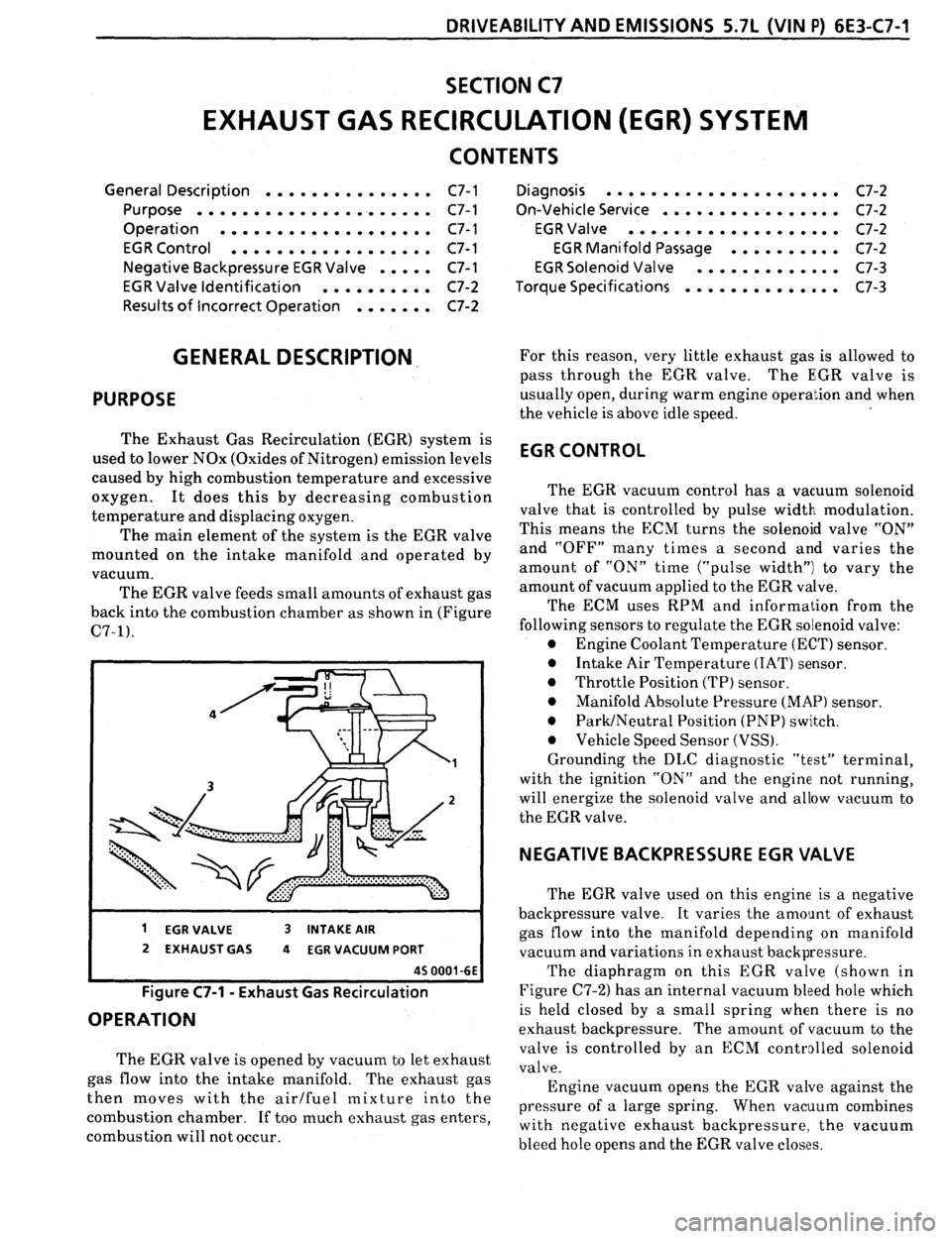 PONTIAC FIREBIRD 1993  Service Repair Manual 
