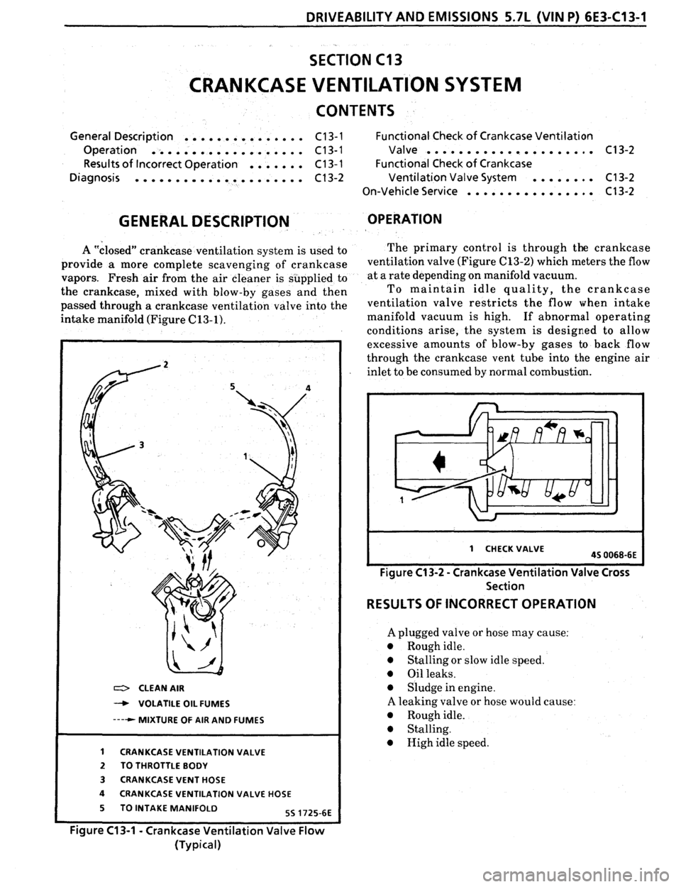 PONTIAC FIREBIRD 1993  Service Repair Manual 