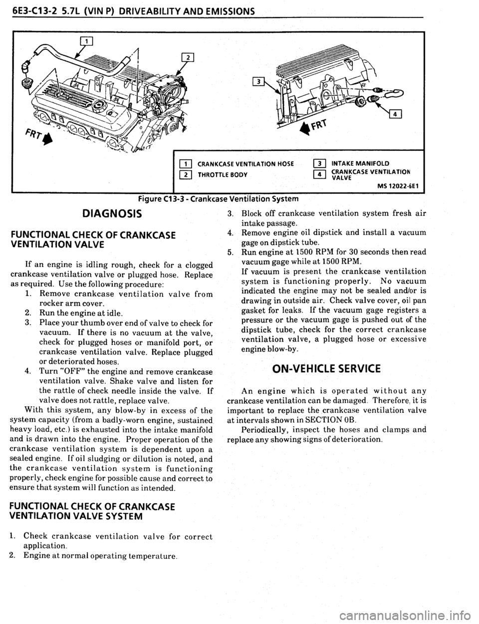 PONTIAC FIREBIRD 1993  Service Repair Manual 