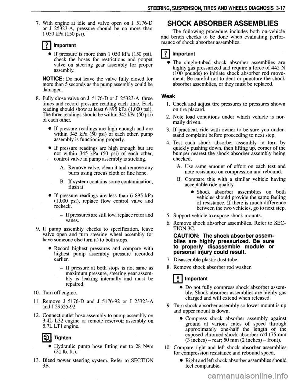 PONTIAC FIREBIRD 1993  Service Repair Manual 