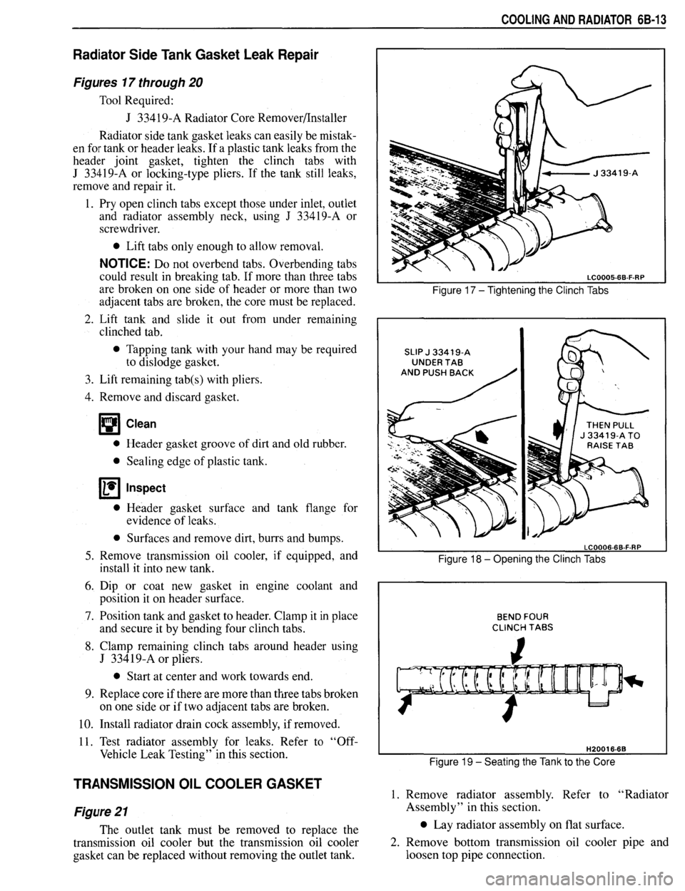 PONTIAC FIREBIRD 1993  Service Repair Manual 