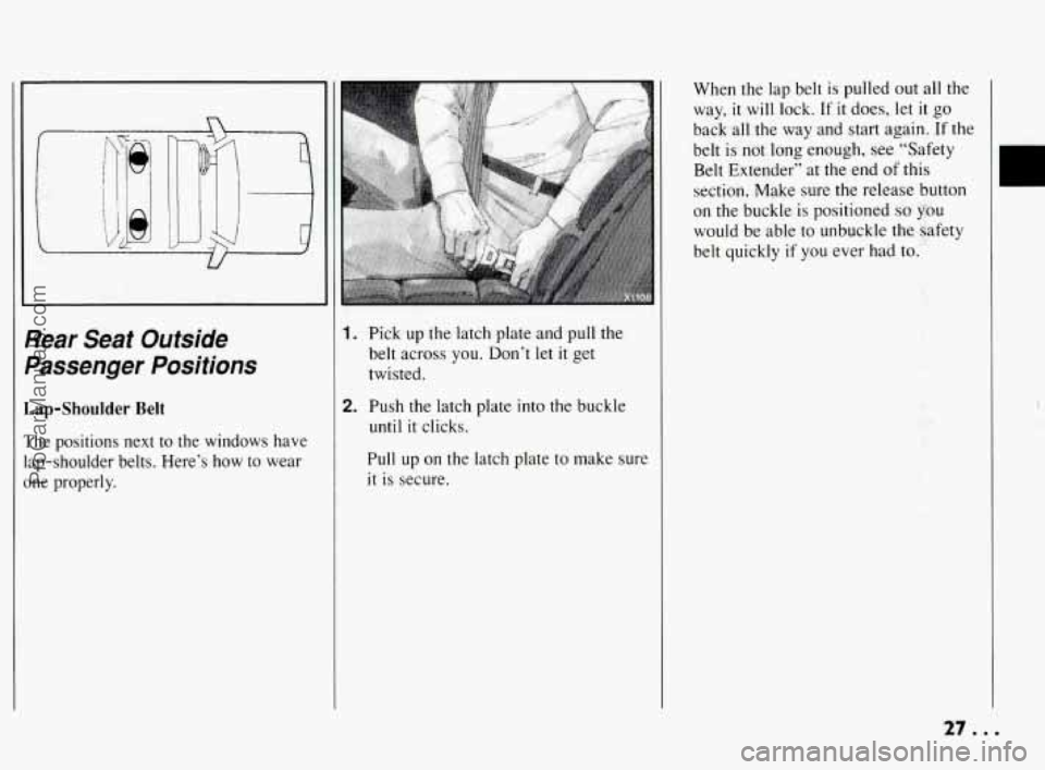 PONTIAC BONNEVILLE 1994  Owners Manual ProCarManuals.com 