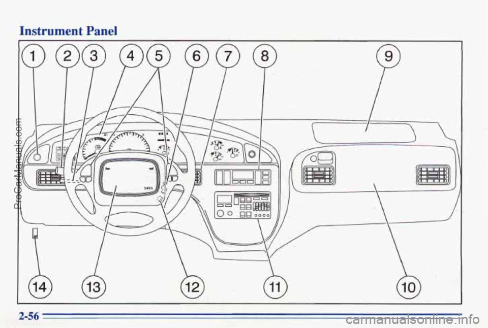 PONTIAC BONNEVILLE 1996  Owners Manual Instrument Panel 
2-56 
ProCarManuals.com 