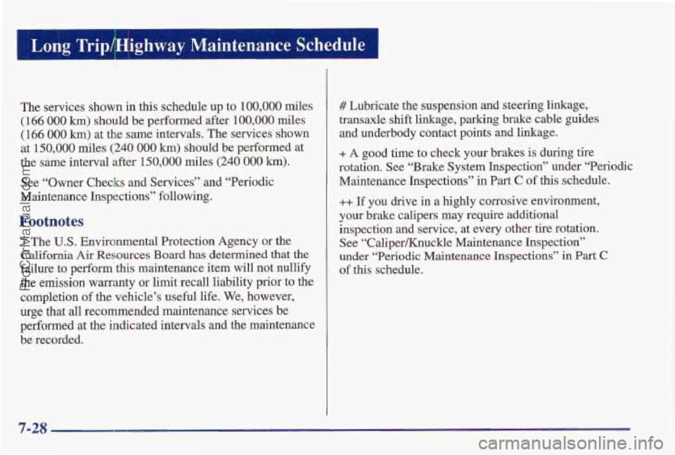 PONTIAC BONNEVILLE 1997  Owners Manual ProCarManuals.com 