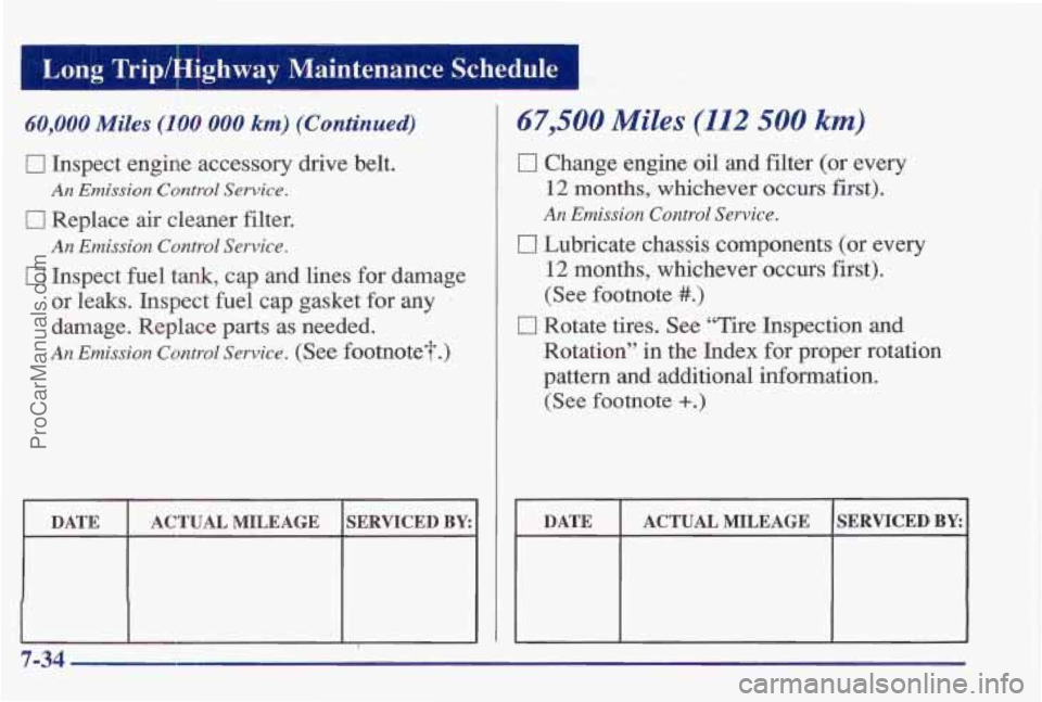 PONTIAC BONNEVILLE 1997  Owners Manual ProCarManuals.com 