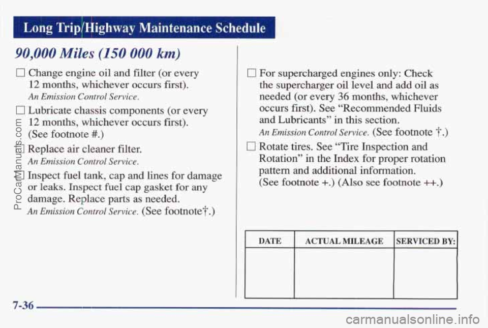 PONTIAC BONNEVILLE 1997  Owners Manual ProCarManuals.com 