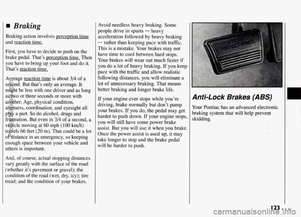 PONTIAC GRAND-AM 1994  Owners Manual ProCarManuals.com 