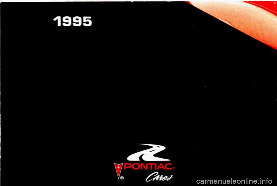 PONTIAC PONTIAC 1995  Owners Manual 1995 
ProCarManuals.com 