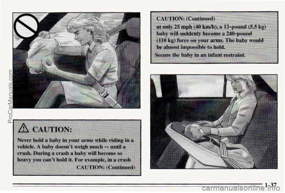 PONTIAC PONTIAC 1995  Owners Manual 1-37 
ProCarManuals.com 