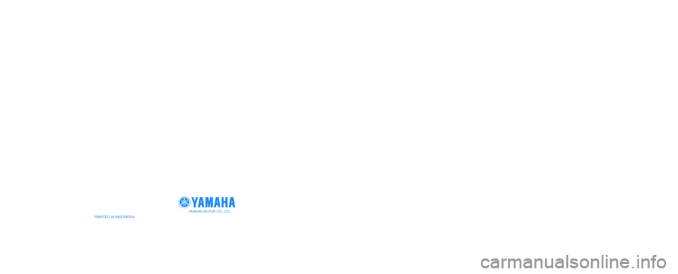 YAMAHA NEO115 2002  Owners Manual 5MX-F8199-E0
AT115
PRINTED IN INDONESIA
YAMAHA MOTOR CO., LTD.
OWNER’S MANUAL 