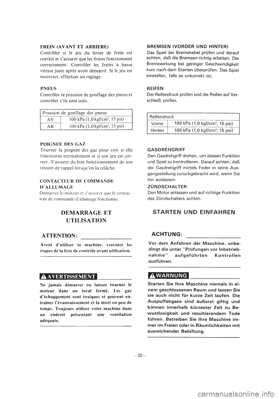 YAMAHA PW50 2003  Notices Demploi (in French) *1/3=PW50-5PG-81  01.4.11 6:32 PM  Page 41 