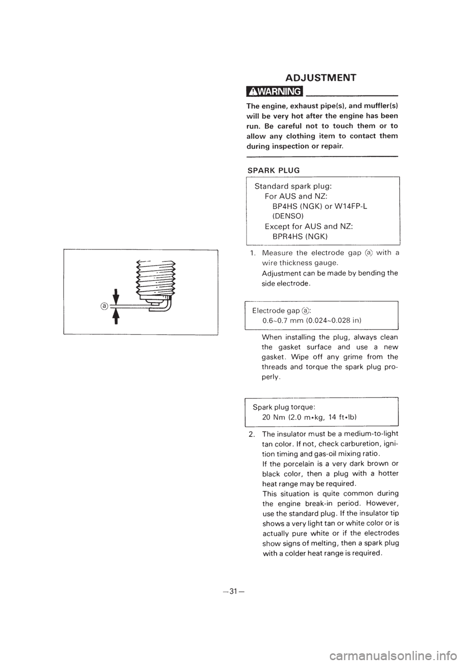 YAMAHA PW50 2003  Notices Demploi (in French) *1/3=PW50-5PG-81  01.4.11 6:35 PM  Page 52 
