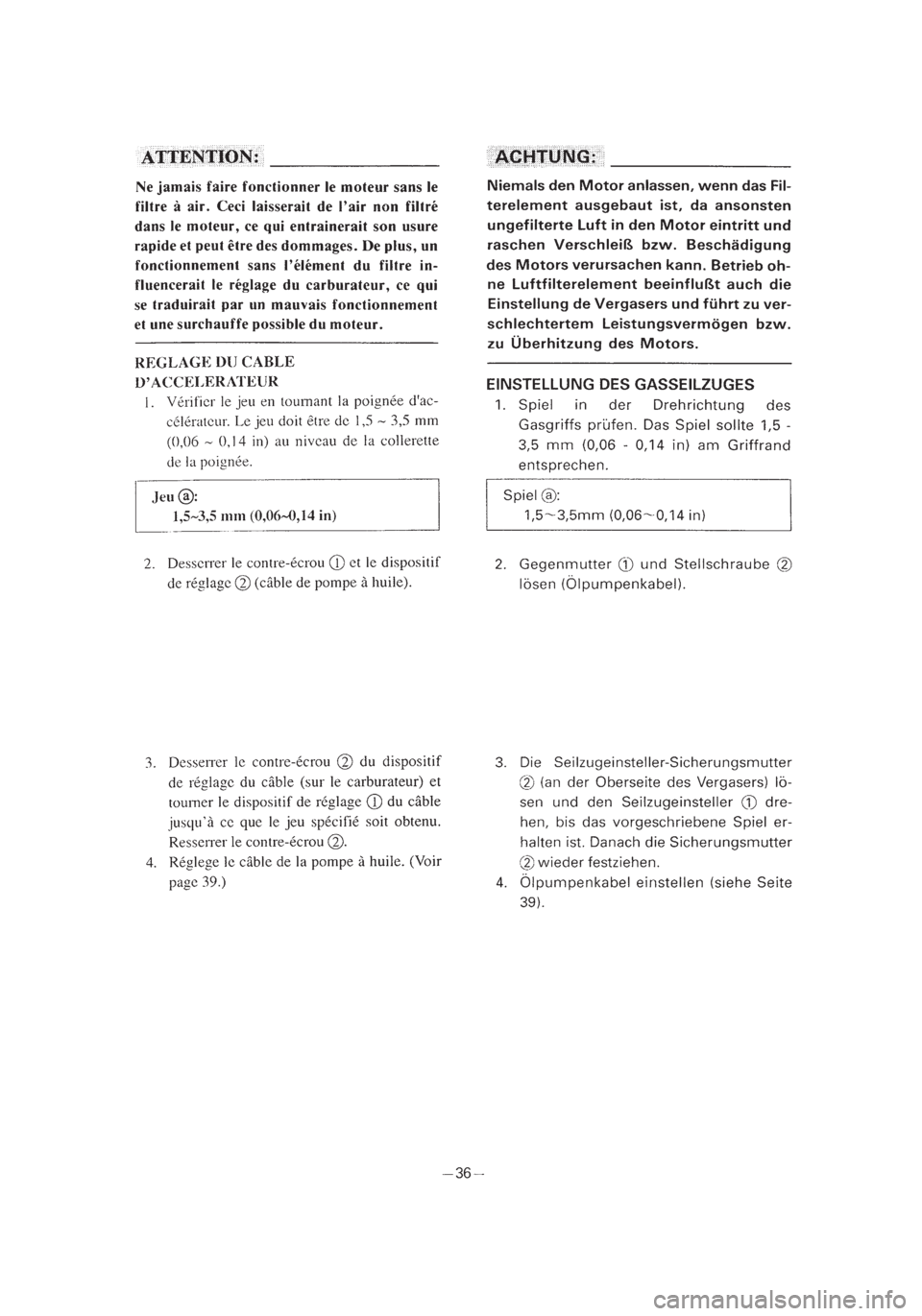 YAMAHA PW50 2003  Notices Demploi (in French) *2/3=PW50-5PG-81  01.4.11 10:36 PM  Page 1 