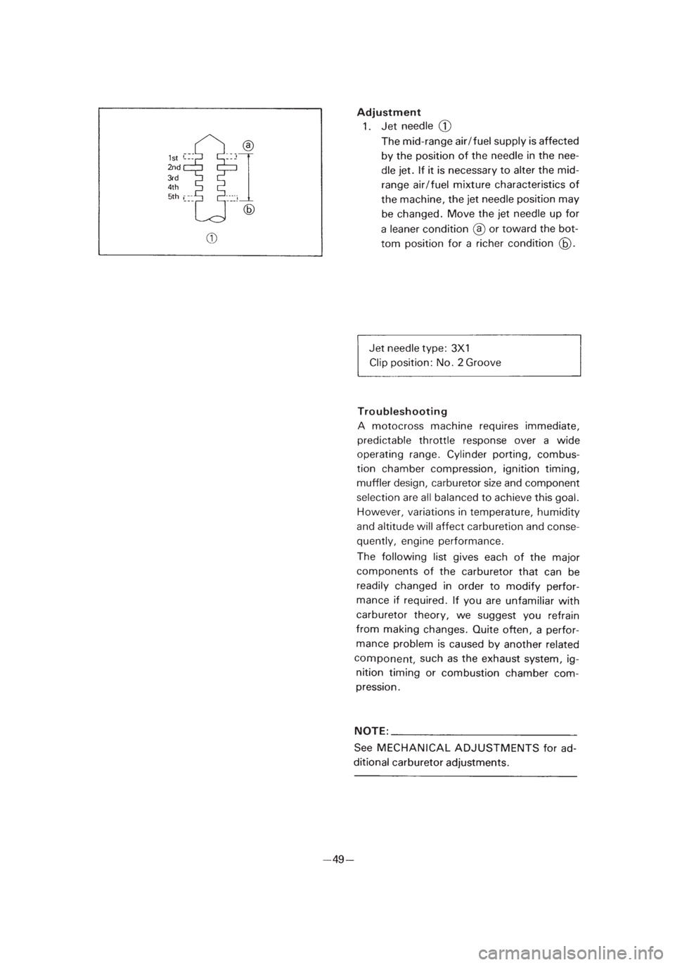 YAMAHA PW50 2003  Notices Demploi (in French) *2/3=PW50-5PG-81  01.4.11 10:41 PM  Page 14 
