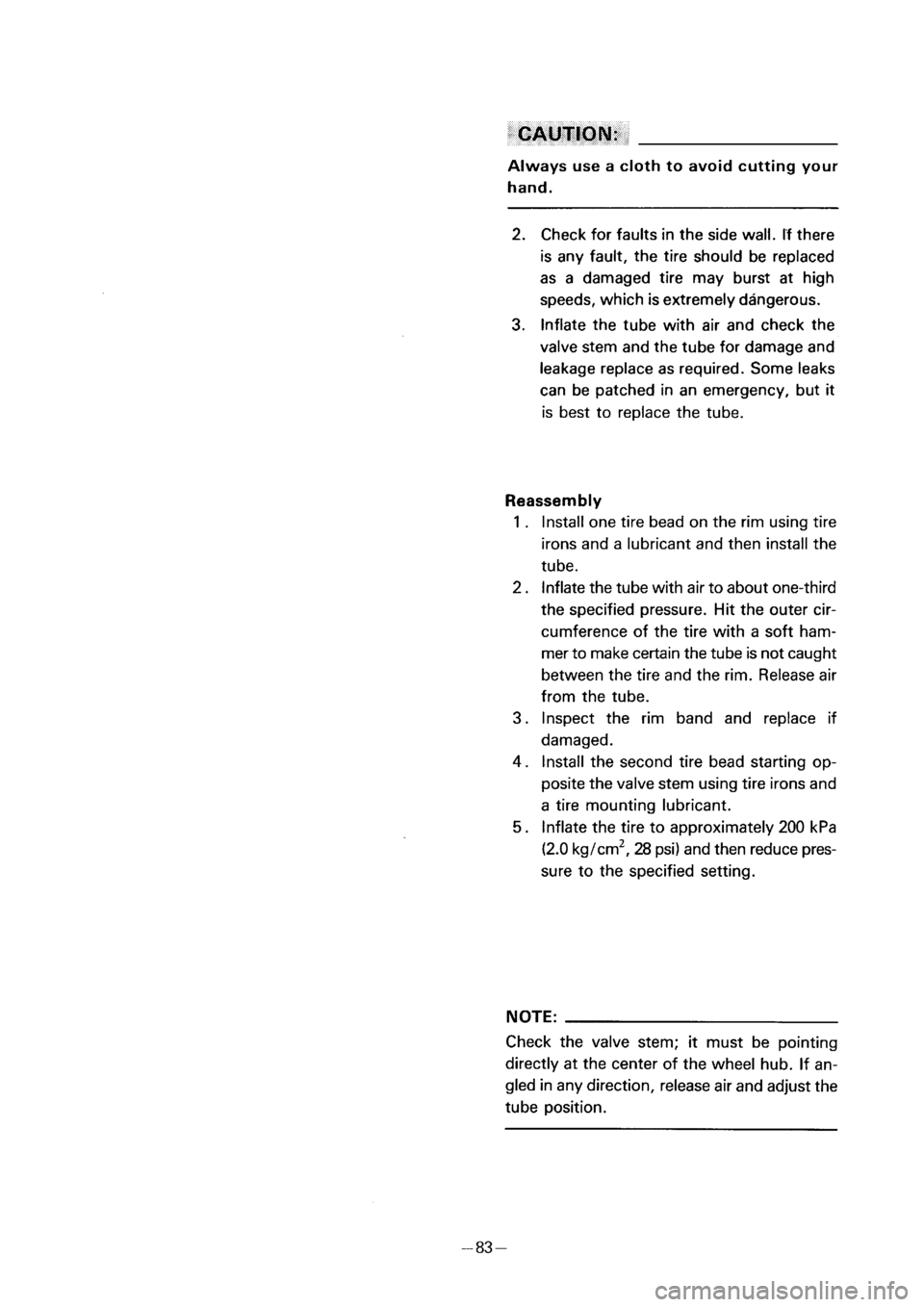 YAMAHA PW50 2001  Notices Demploi (in French) 