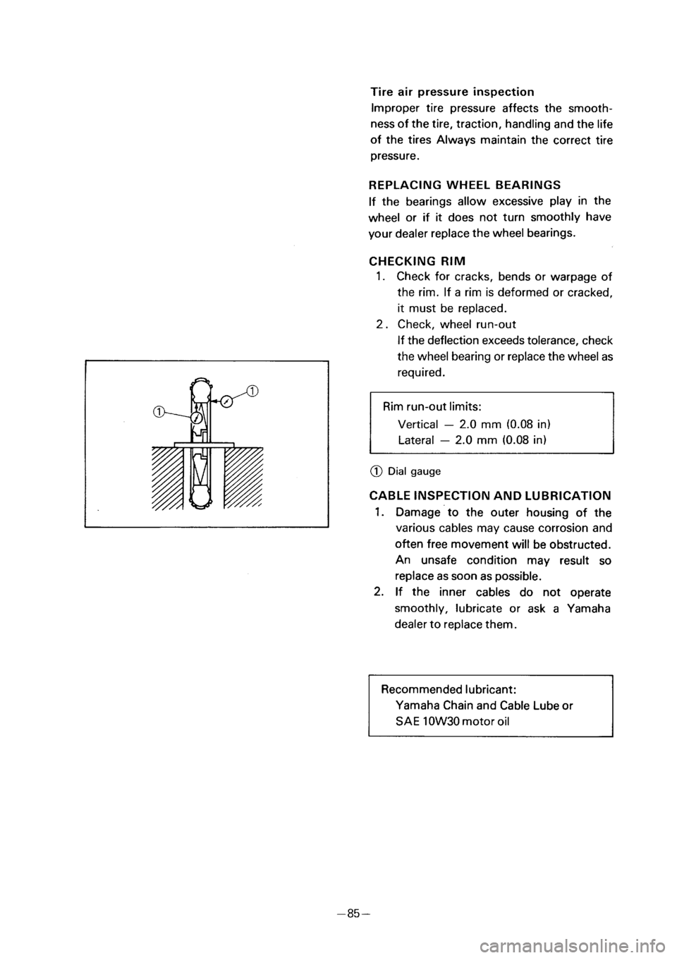 YAMAHA PW50 2001  Notices Demploi (in French) 
