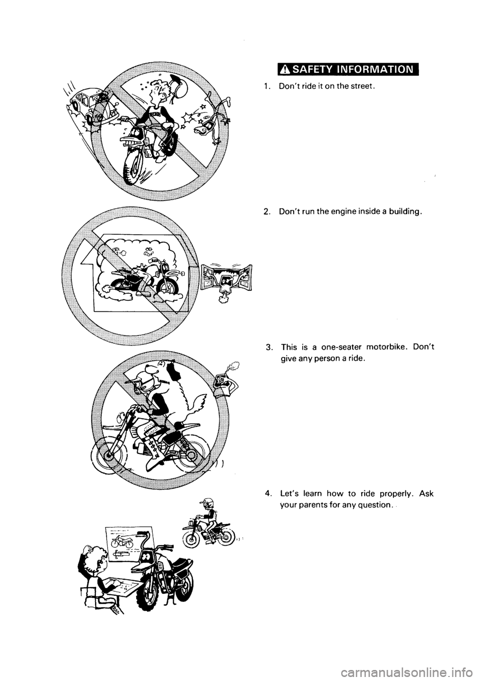 YAMAHA PW50 2001  Notices Demploi (in French) 