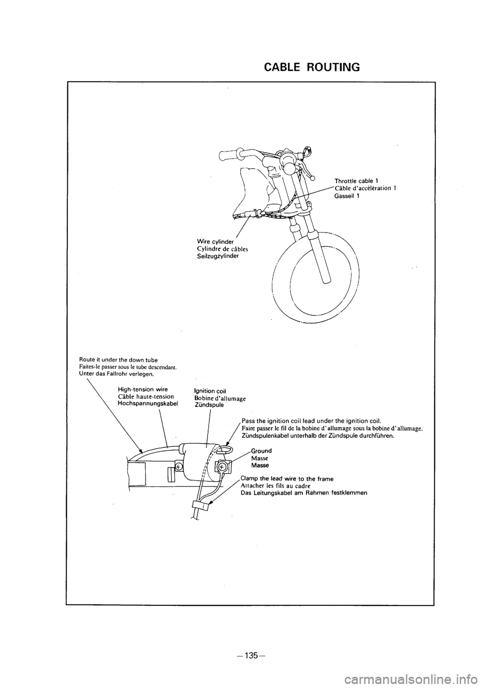 YAMAHA PW50 2001  Notices Demploi (in French) 