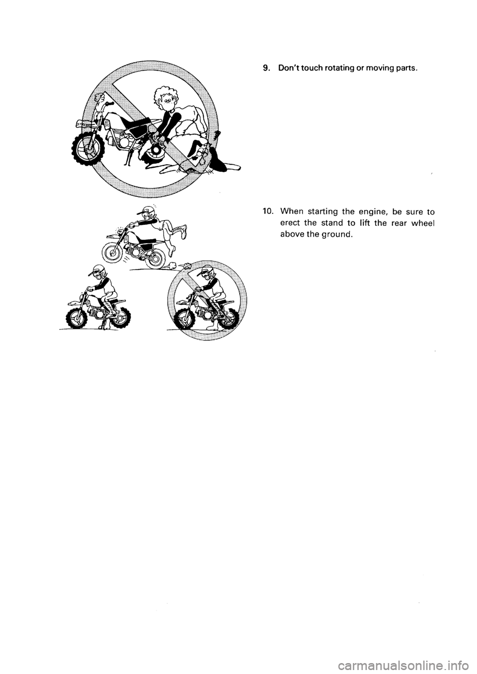 YAMAHA PW50 2001  Notices Demploi (in French) 