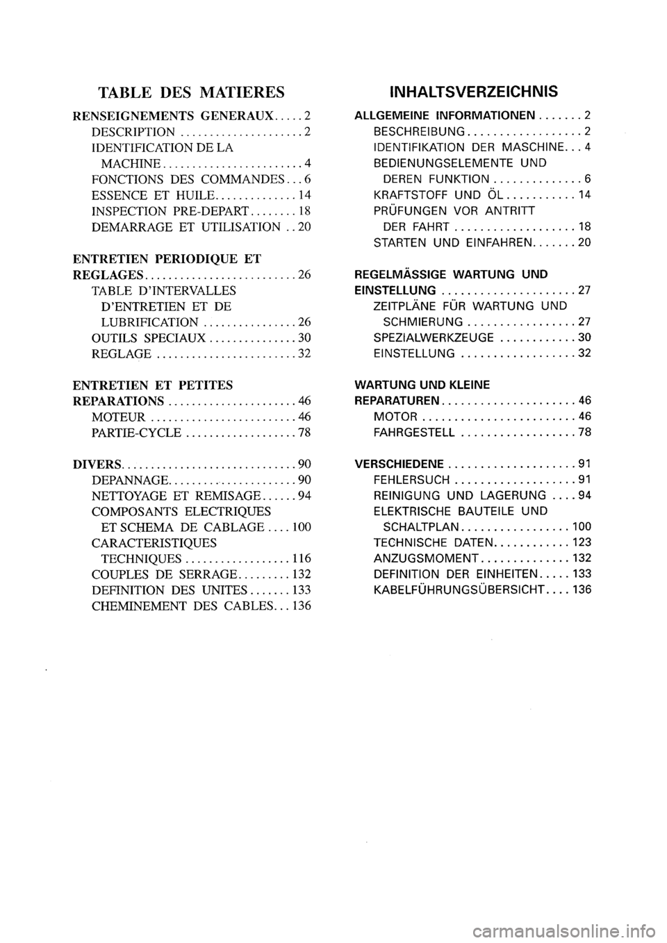 YAMAHA PW50 2001  Notices Demploi (in French) 