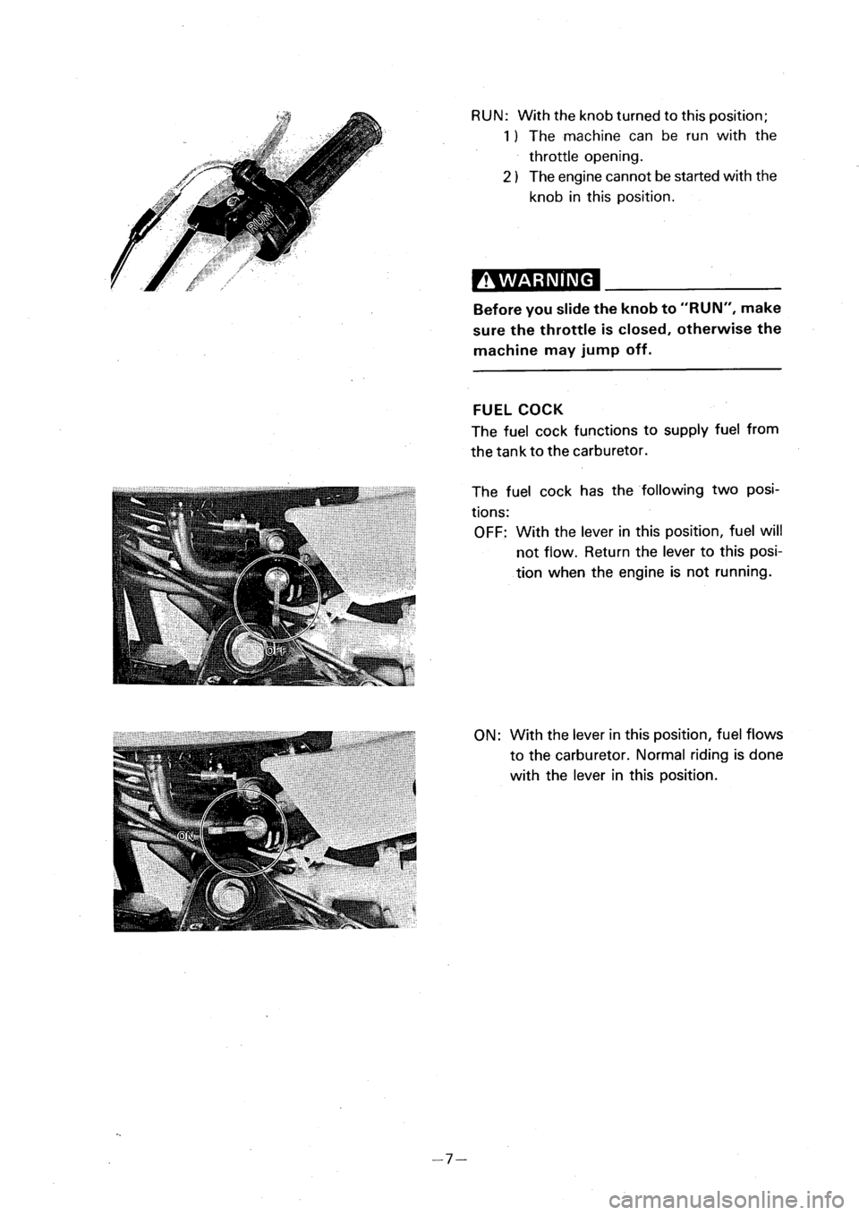 YAMAHA PW50 2001  Notices Demploi (in French) 