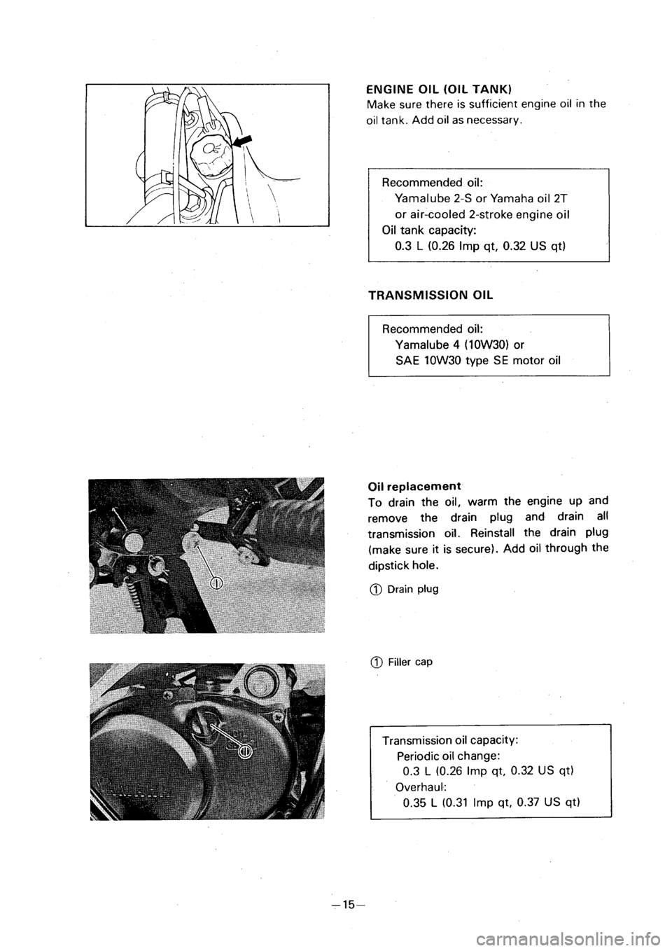 YAMAHA PW50 2001  Notices Demploi (in French) 