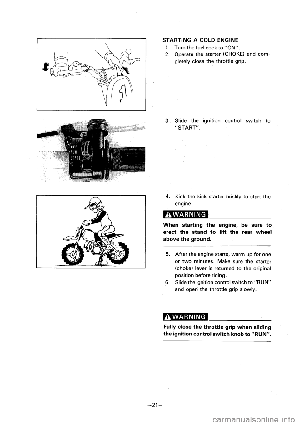 YAMAHA PW50 2001  Notices Demploi (in French) 