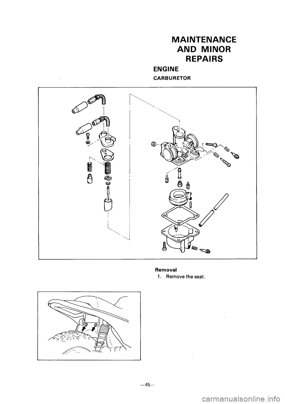 YAMAHA PW50 2001  Notices Demploi (in French) 